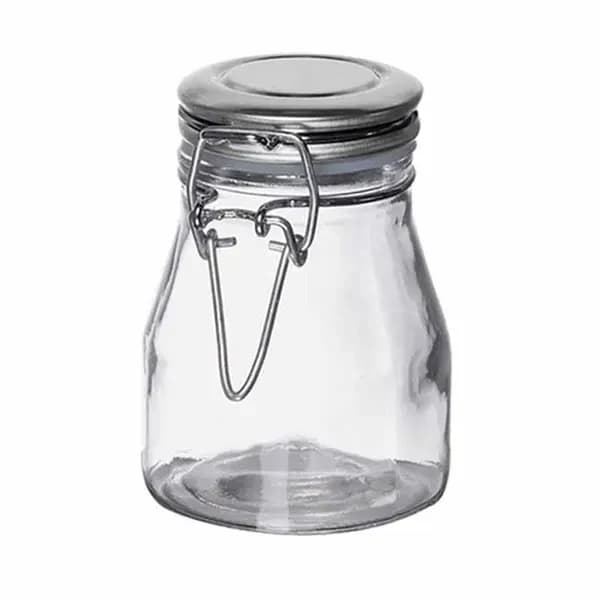 Tablecraft 10107 3 oz. Spice Jar with Stainless Steel Top | Case of 6