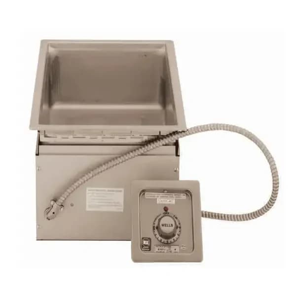 Wells MOD-100TD 208/240V Drop-In Single Well Warmer with Drain