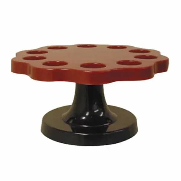 Thunder Group 53 Plastic Sushi Hand Roll Rack with 10 Cavities