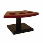 Thunder Group 30 Plastic Sushi Hand Roll Rack with 5 Cavities — view 4