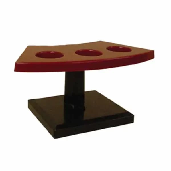 Thunder Group 29 Plastic Sushi Hand Roll Rack with 3 Cavities