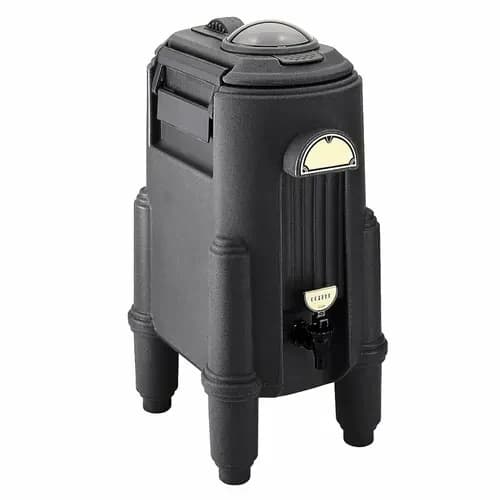 Cambro Camserver CSR5110 5 Gallon Black Beverage Dispenser