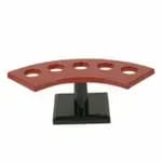 Thunder Group 53 Plastic Sushi Hand Roll Rack with 10 Cavities — view 5